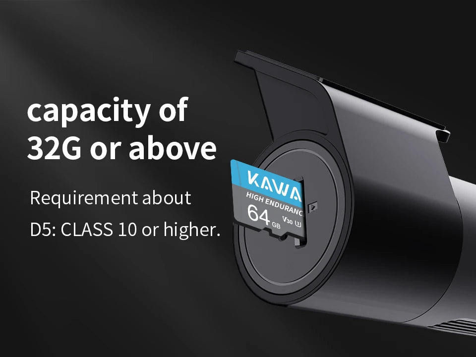 2K Dash Camera For Car DVR Dash Cam In The Car KAWA D5 Video Recorder Emergency Voice Control WiFi APP Monitor WDR Dashcam sayaragear