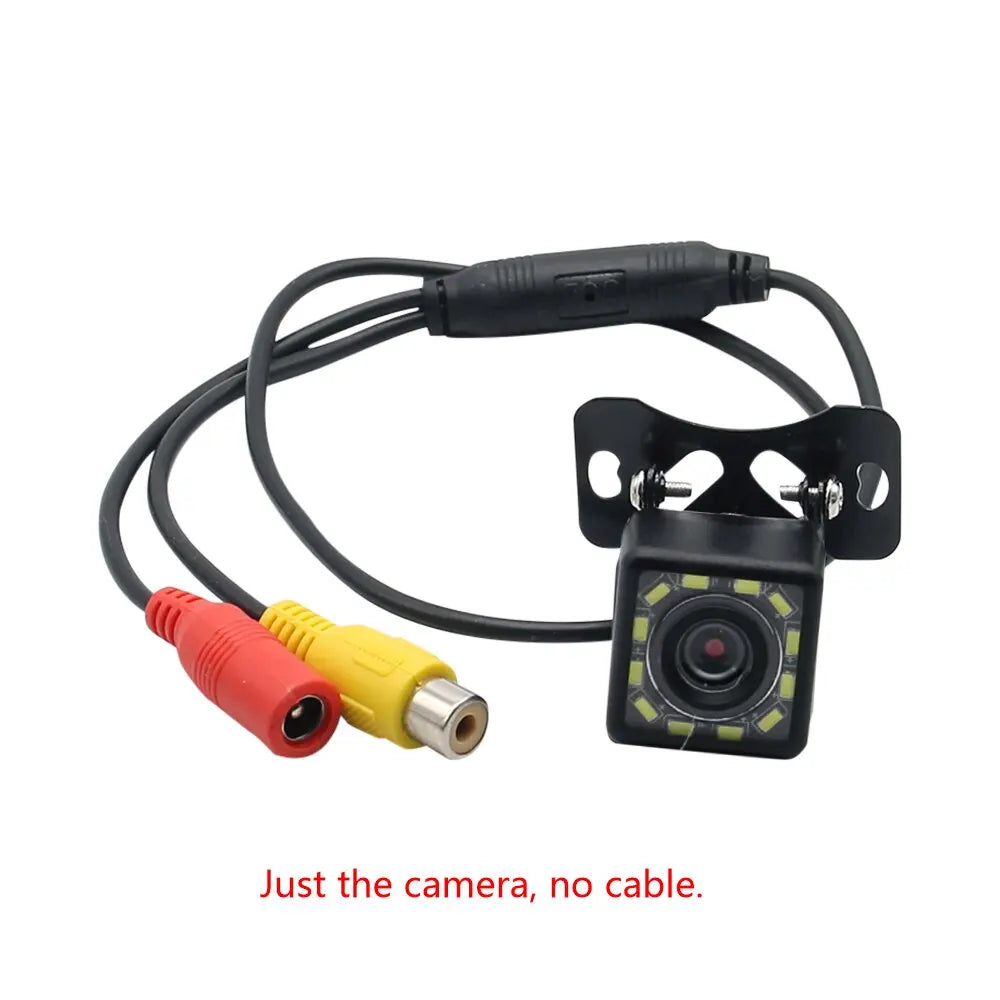 Wide Angle HD Car Rearview Camera Rear View Video Vehicle Camera Backup Reverse Camera 4/8/12 LED Night Vision Parking Camera sayaragear