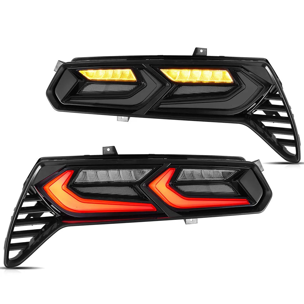Vland 14-19 Corvette C7 Full LED Tail Lights With Sequential Turn Signal sayaragear