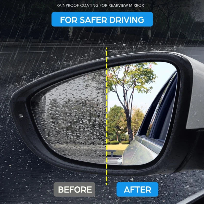 Full Cover Anti Fog Rainproof Film for Toyota Fortuner 2005 -2020 AN50 AN60 AN150 AN160 Hilux SW4 SR5 Rearview Mirror Protective sayaragear