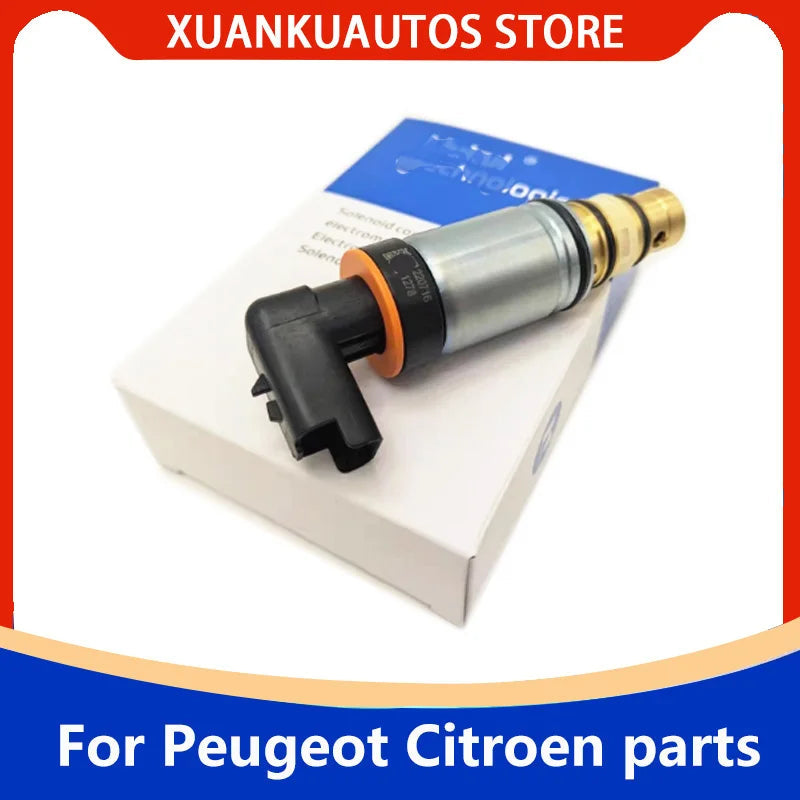 Original air conditioning compressor cold air pump solenoid valve For Citroen C5 Triomphe Quatre Peugeot 408 3008 307 sayaragear