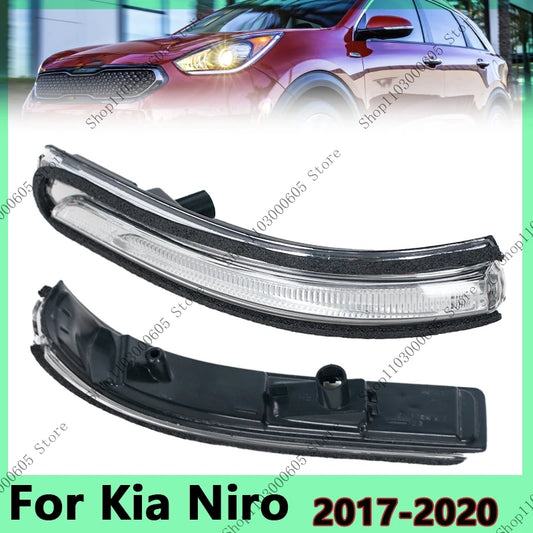 887614-G5000 87624-G5000 87613-G5000 87623-G5000 For Kia Niro 2017-20 LED Turn Signal Light Outside Rearview Mirror Signal Lamp - sayaragear