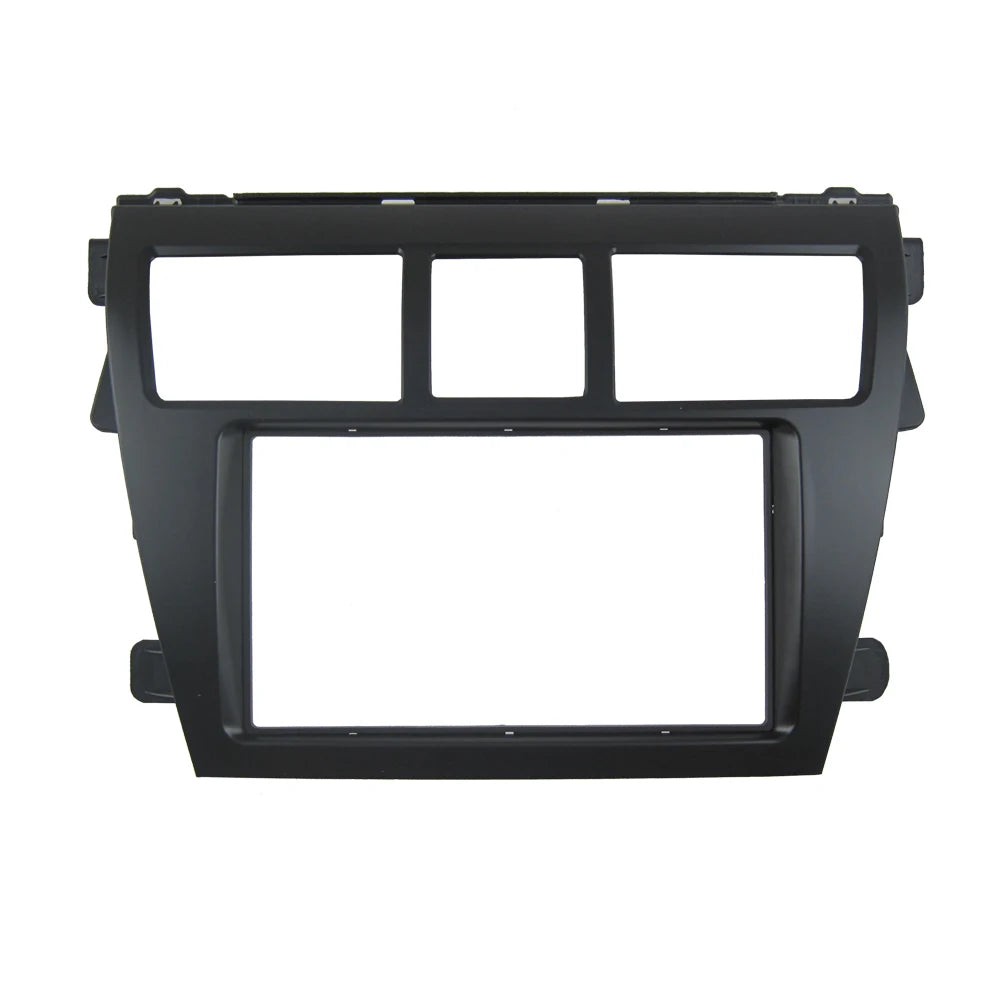 2din 6.2/7 Inch Car Frame Fascia Adapter Android Radio Dash Fitting Panel Kit For Toyota Vios Belta Yaris Sedan 2006-2012 sayaragear