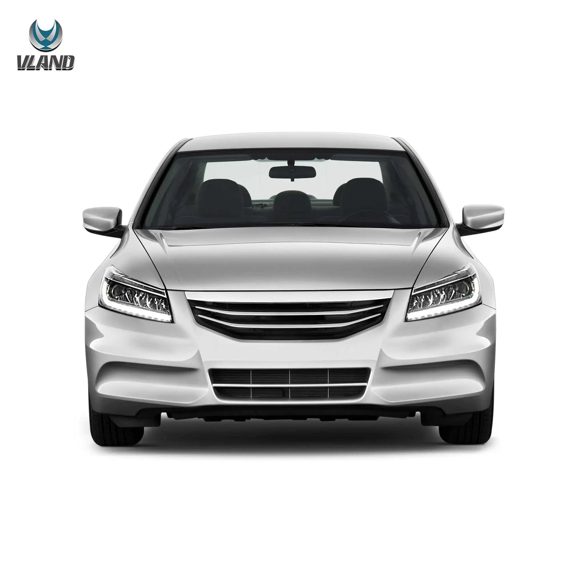 VLAND 2008-2012 Sedan 8th Gen LED Dual Beam Projector Headlights Assembly sayaragear