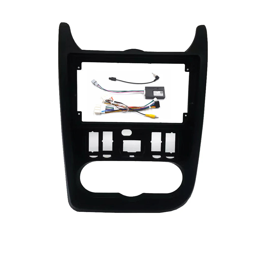 9 Inch For RENAULT Logan Sandero DACIA Duster Double din Seat Leon 2007-2013 Radio Frame Panel Fascias sayaragear