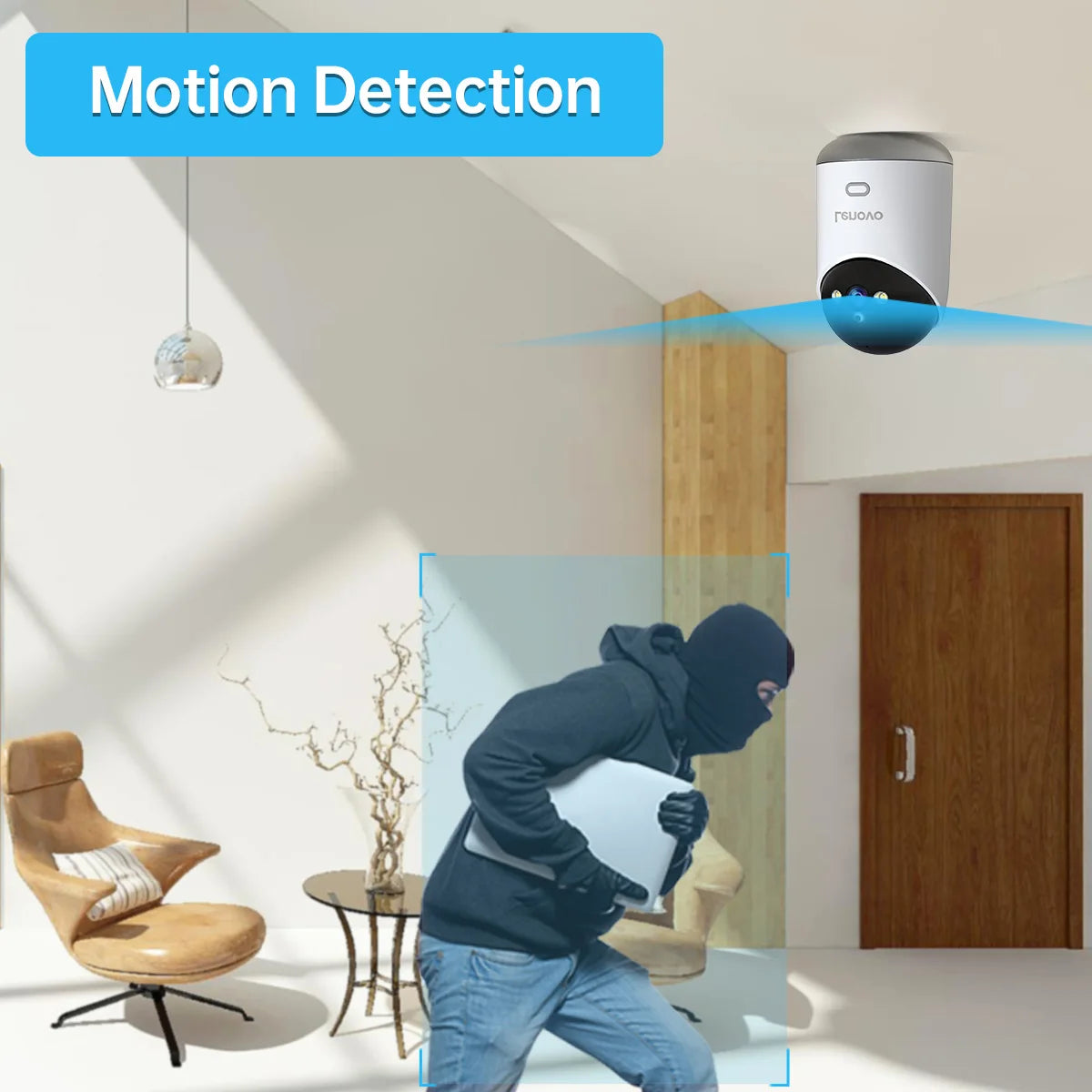 Lenovo 5MP WiFi Camera Smart Home Indoor IP Camera Full Color Night Auto Tracking Security CCTV Surveillance Baby Monitor sayaragear