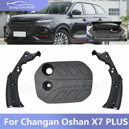Compartment Side Panel For Changan Oshan X7 Plus JL473ZQ7 1.5T Car Engine Upper Cover Engine Appearance Cover Engine sayaragear