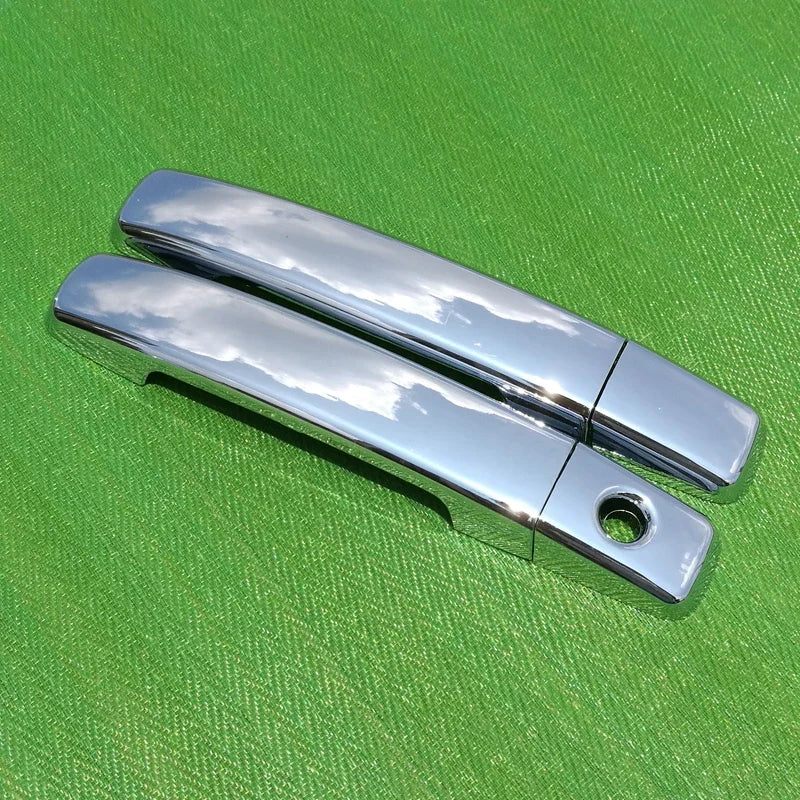 for Nissan Pathfinder R51 2005 - 2012 Chrome Handle Cover Trim Set 2006 2007 2008 2009 2010 2011 Accessories Sticker Car Styling sayaragear